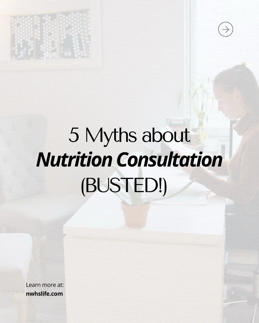 Think nutrition consultations are scary, awkward, or all about being judged? Totally get it &mdash; but real talk&hellip; most of those fears come from myths that just aren&rsquo;t true. 🙅&zwj;♀️

In today&rsquo;s carousel, we&rsquo;re breaking down