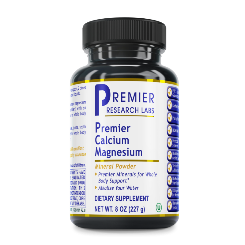 Calcium Magnesium, Premier (8 oz Powder)