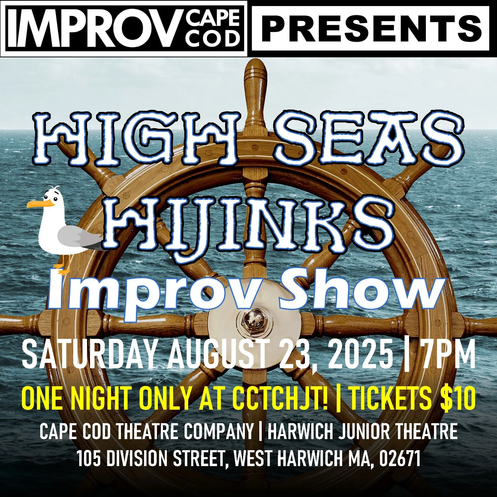 High Seas Hijinks Improv 8/23/25