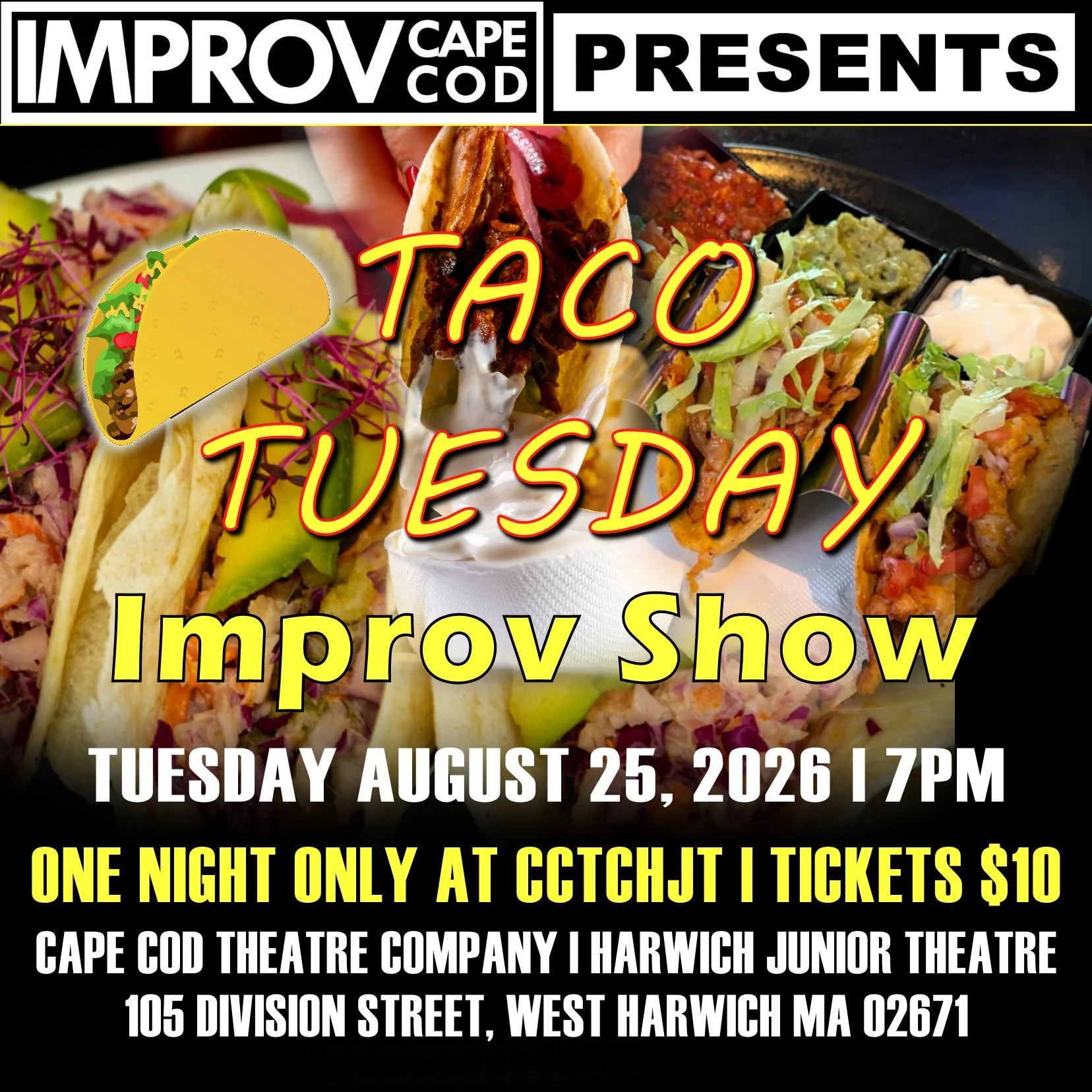 Taco Tuesday Improv 2026 8/25/26