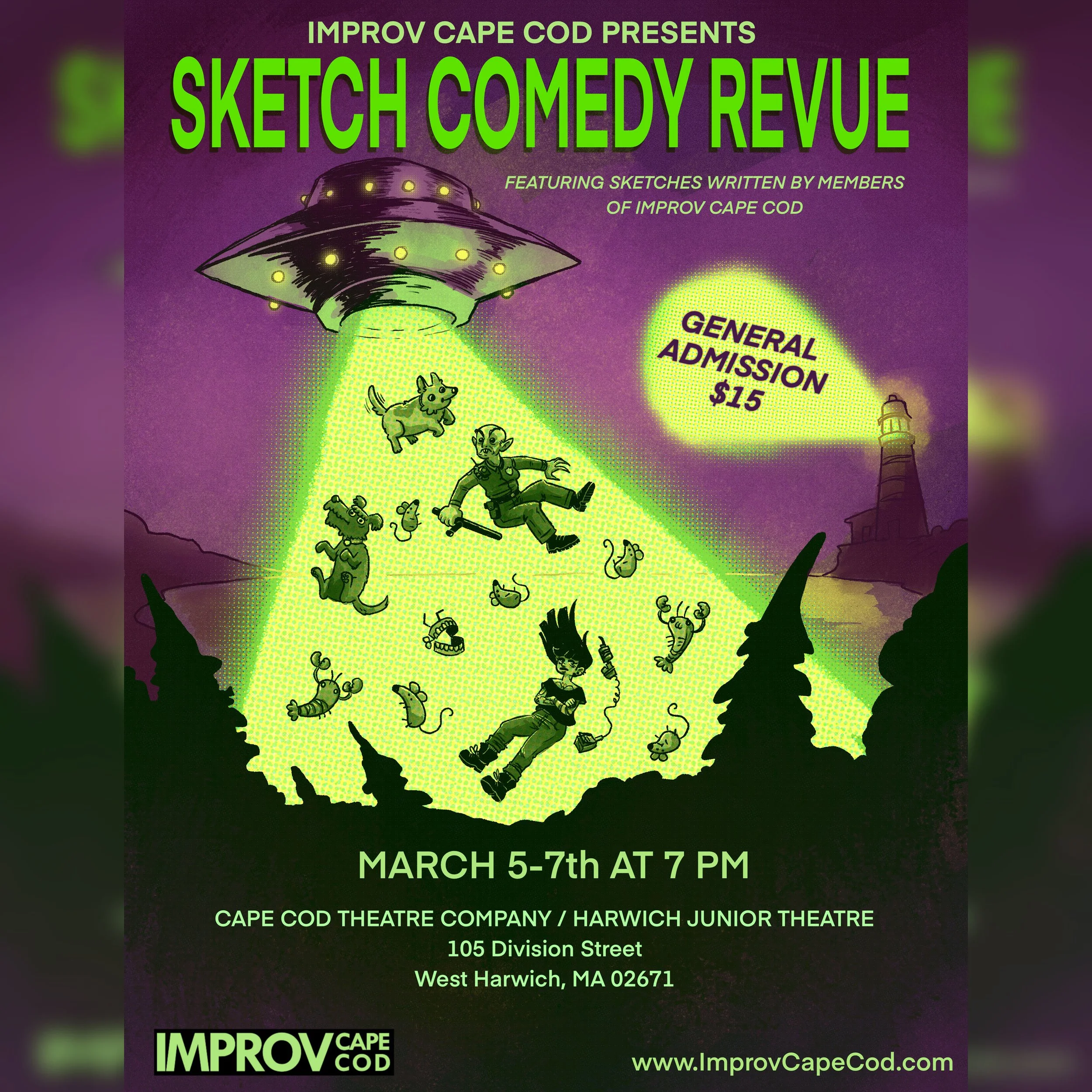 Sketch Comedy Revue 2026 - Ticket