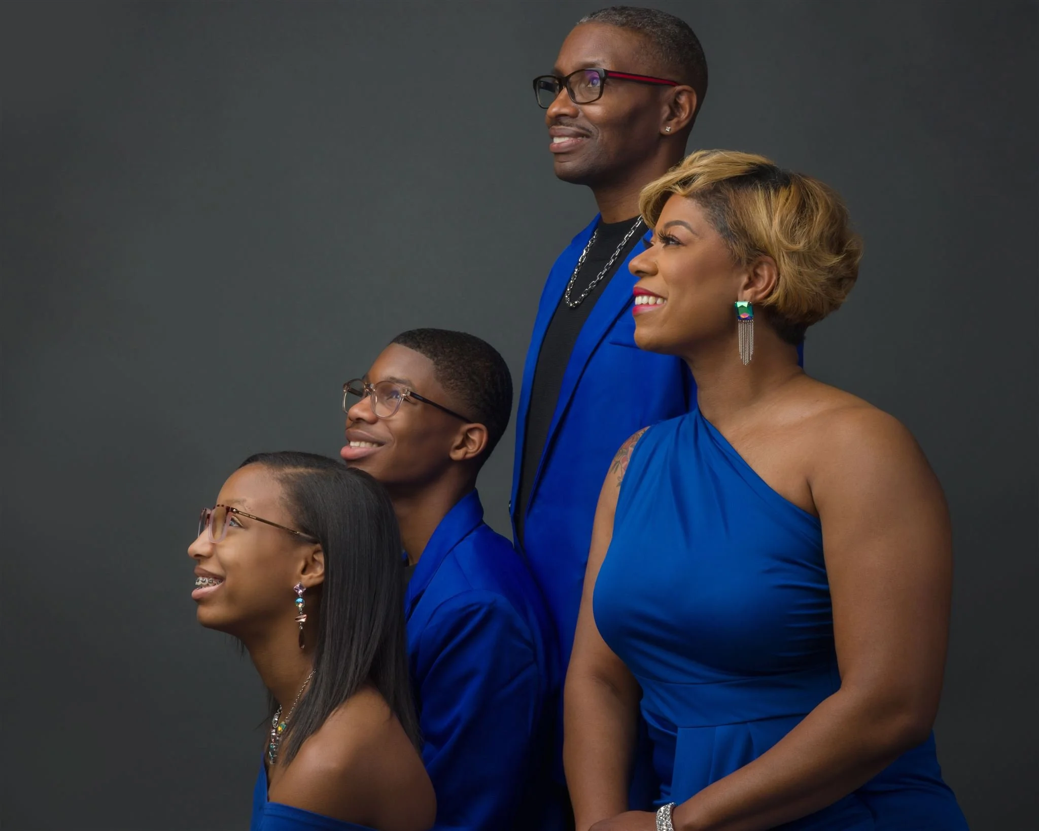 O'Neal Family at Paul Hairlson Photography Studio. 