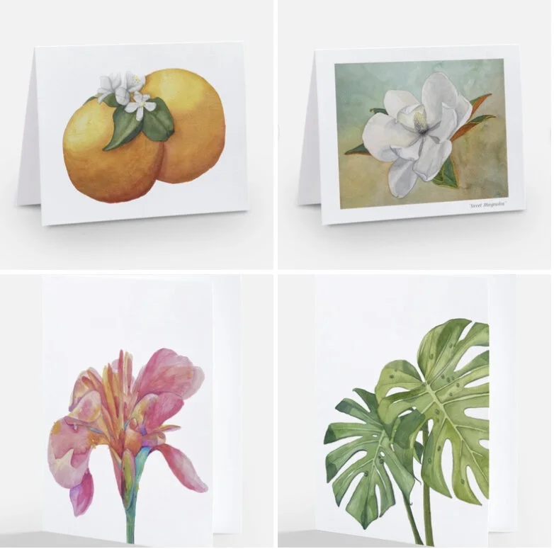 Botanical Note Card Set