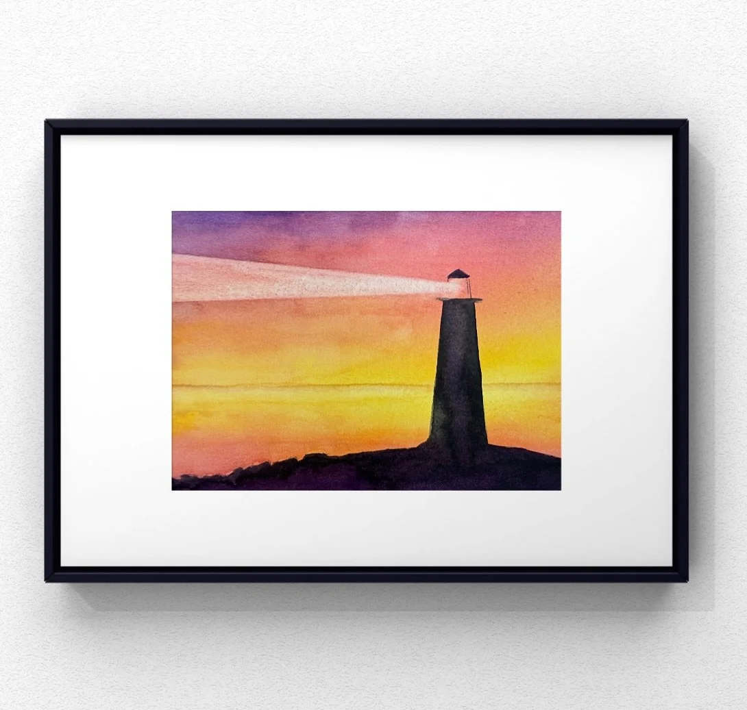 Join me Friday August 29th @leugardens to paint a Lighthouse Sunset in Watercolor! From glowing gradient washes to strong silhouettes &ndash; beginning and experienced students will go home with new skills and a gorgeous painting ready to frame!

#or