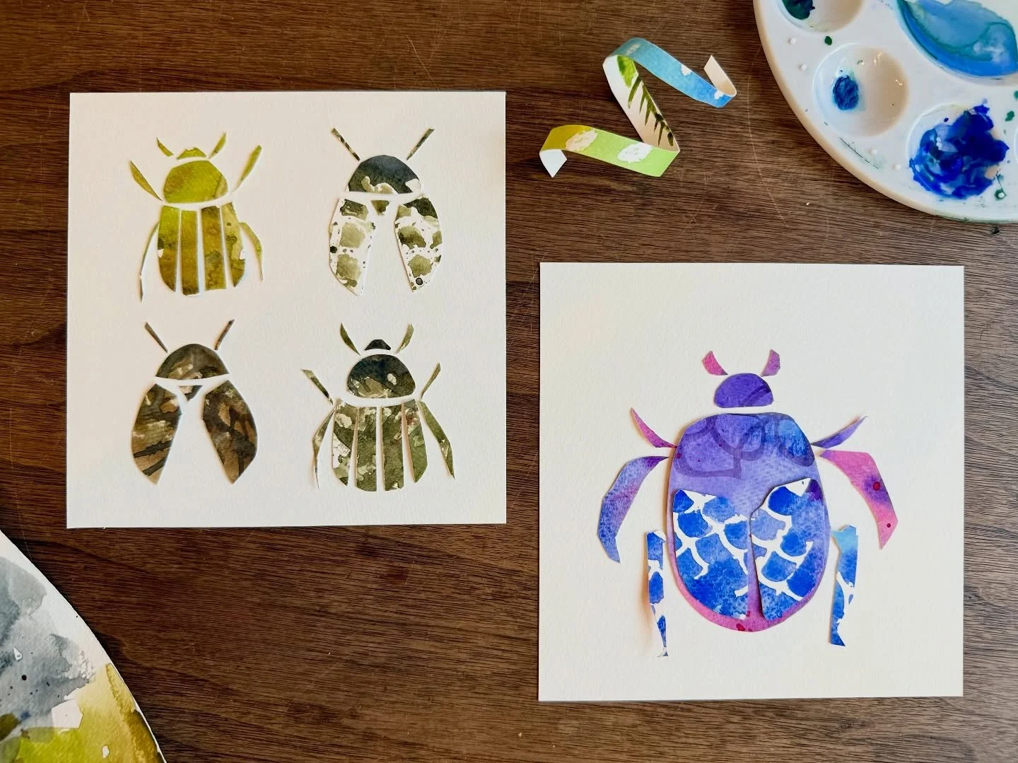 Explore watercolor through nature&rsquo;s most diverse animal on earth: beetles! I&rsquo;ll guide you step by step as we blend colors and experiment with developing texture and pattern in watercolor. Next, we&rsquo;ll put the pieces together to revea