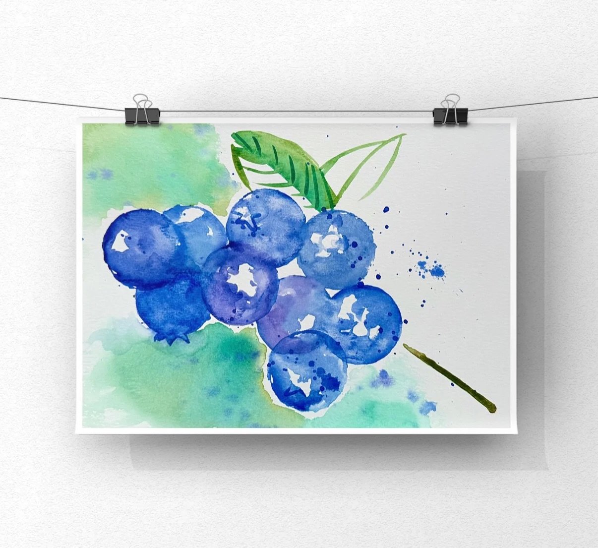 It&rsquo;s blueberry season! I&rsquo;ll guide you step by step as we paint blueberries in a loose, expressive style. Whether you&rsquo;re completely new to watercolor or looking to add new techniques to your watercolor skillset, this class is for you