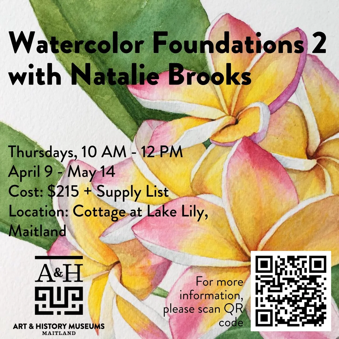 Spring Session classes are open for registration! 

🎨 Introducing Watercolor Foundations 2!!! We&rsquo;ve had so much fun in Foundations 1 that we decided to keep going! We&rsquo;ll be exploring advanced techniques, refining our eye for dynamic comp