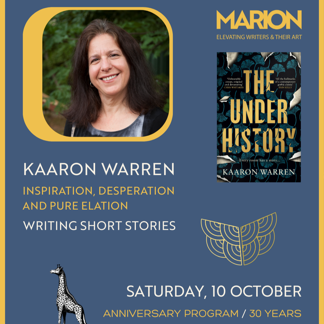 MARION: Kaaron Warren