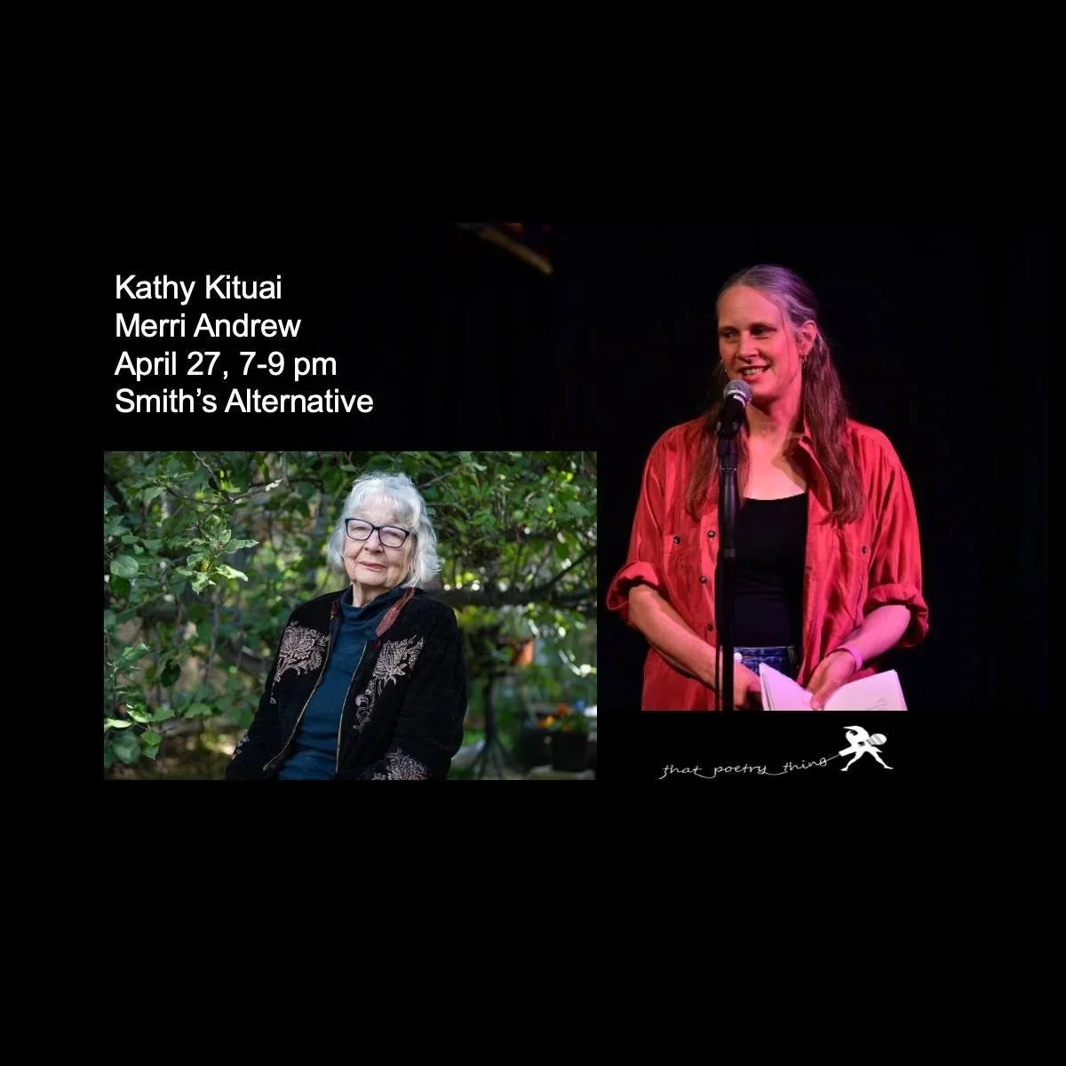 That Poetry Thing: <span class="sqsrte-text-color--accent">Merri Andrew &amp; Kathy Kituai</span>