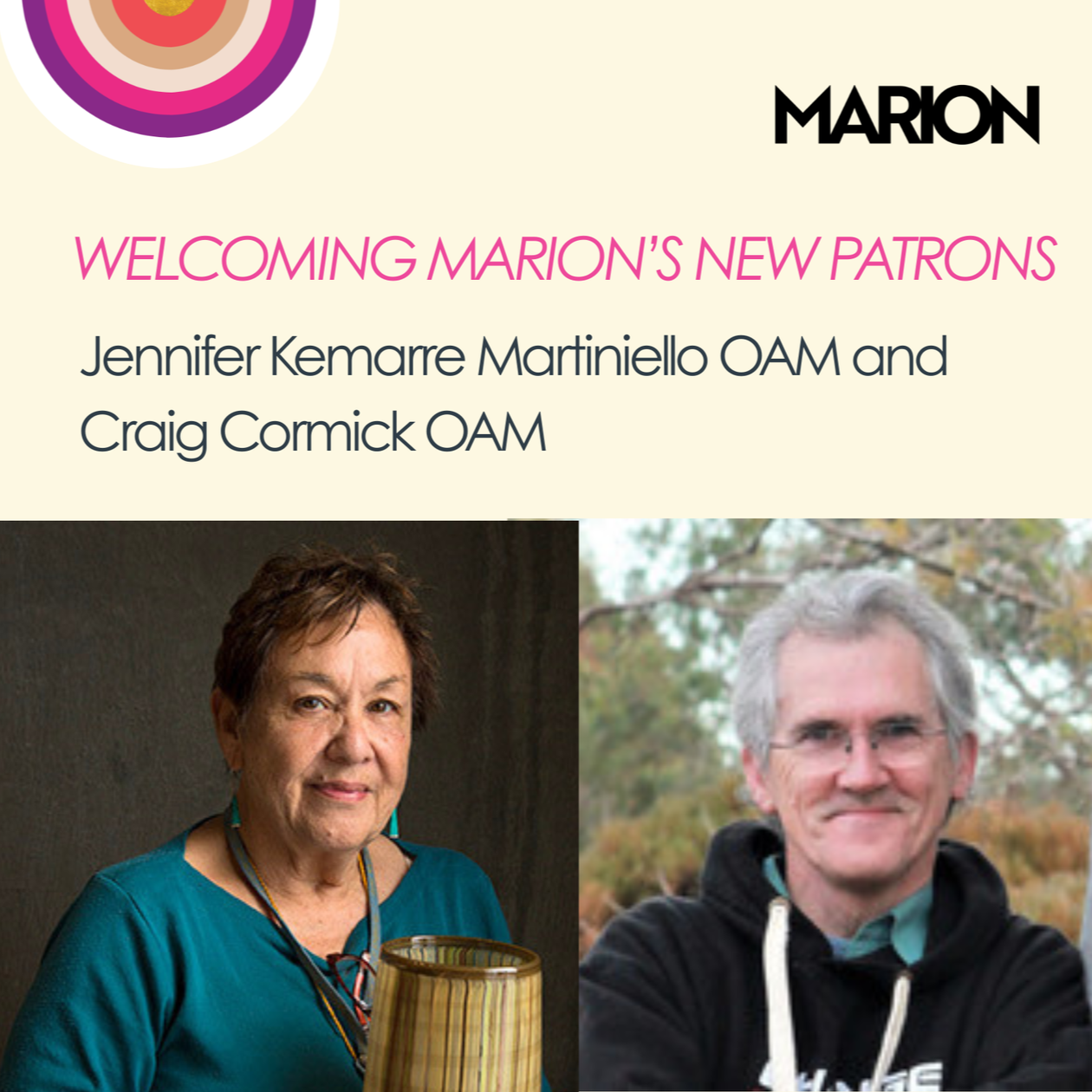 MARION appoints Patrons