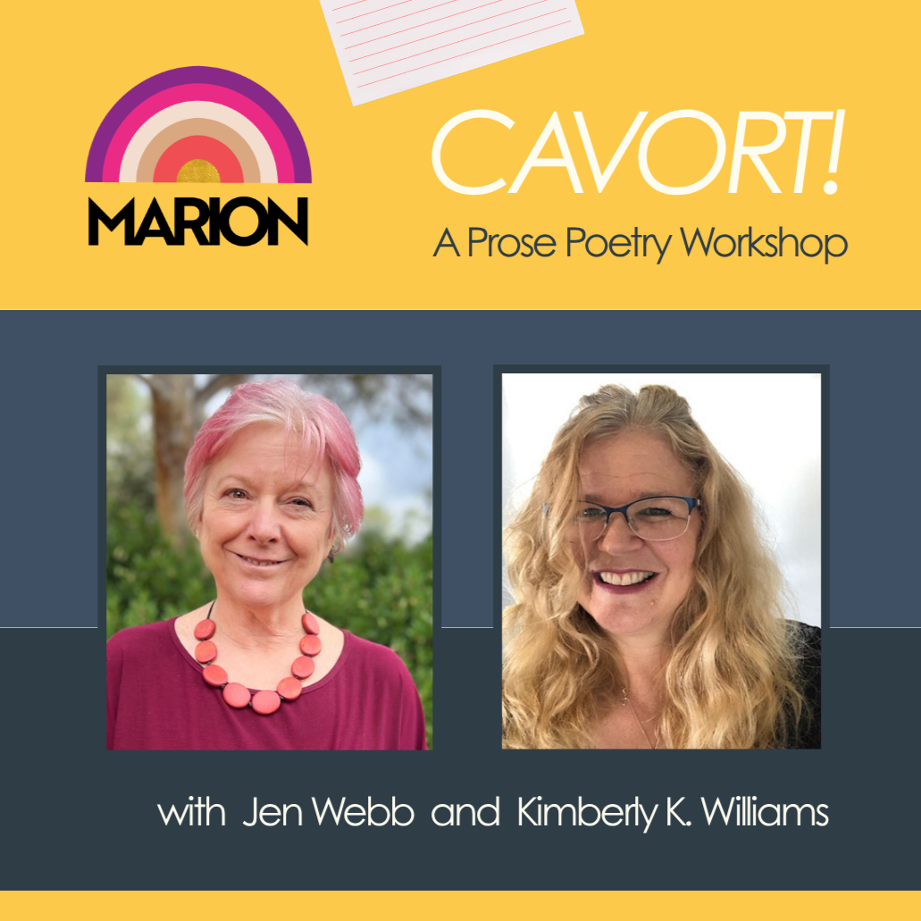 MARION: Cavort! Prose Poetry