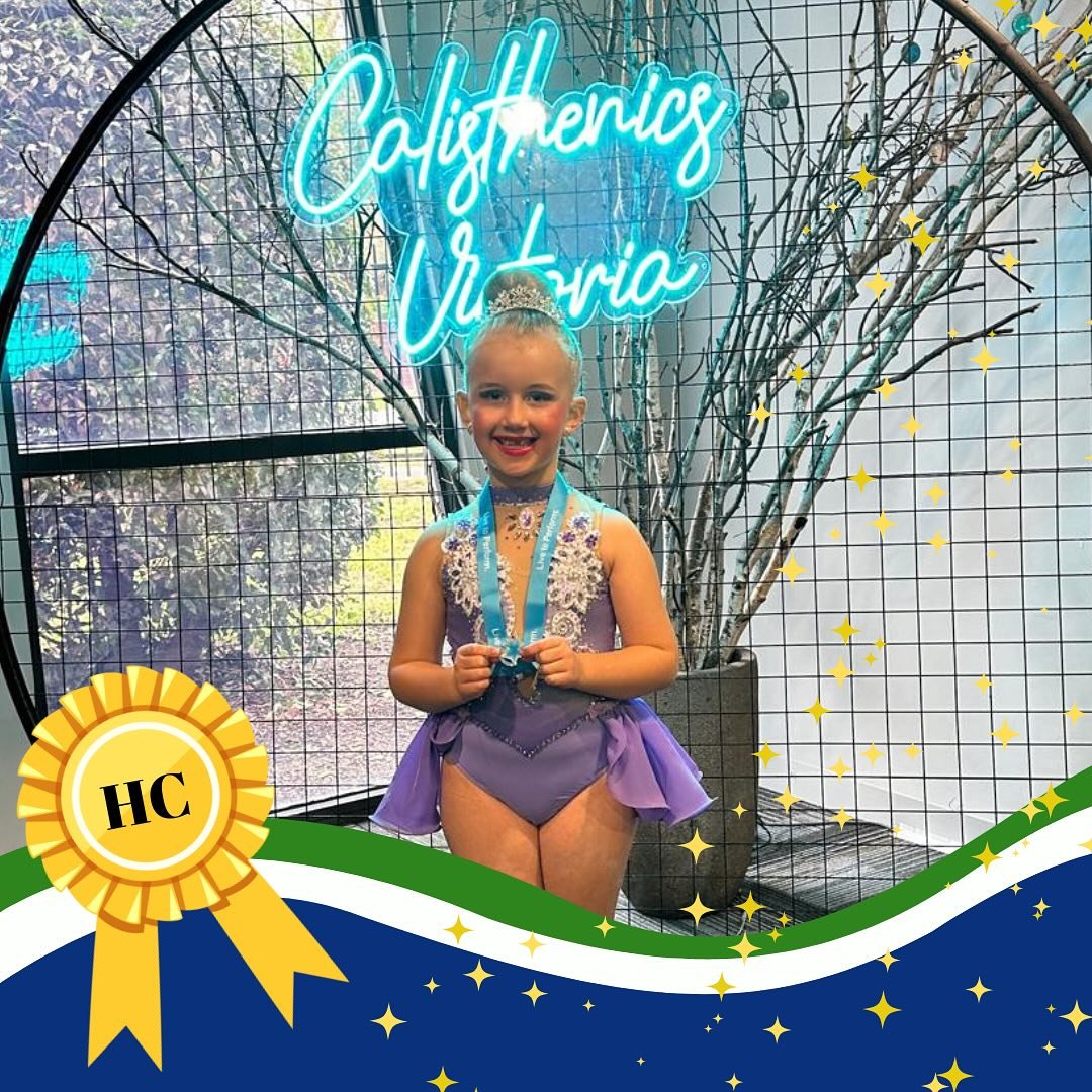 Congratulations are in order to our beautiful Adaline-Rose and Coach Sam!

Fantastic achievement of HC at your State Champs Competition in the 7 Year Cali section! What a great team you make 👏🏻🏆🌟

#calisthenicsvictoria #livetoperform