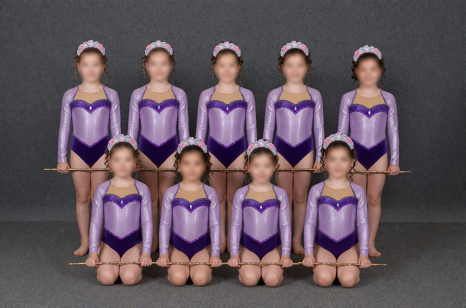 Tinies Purple Leotard