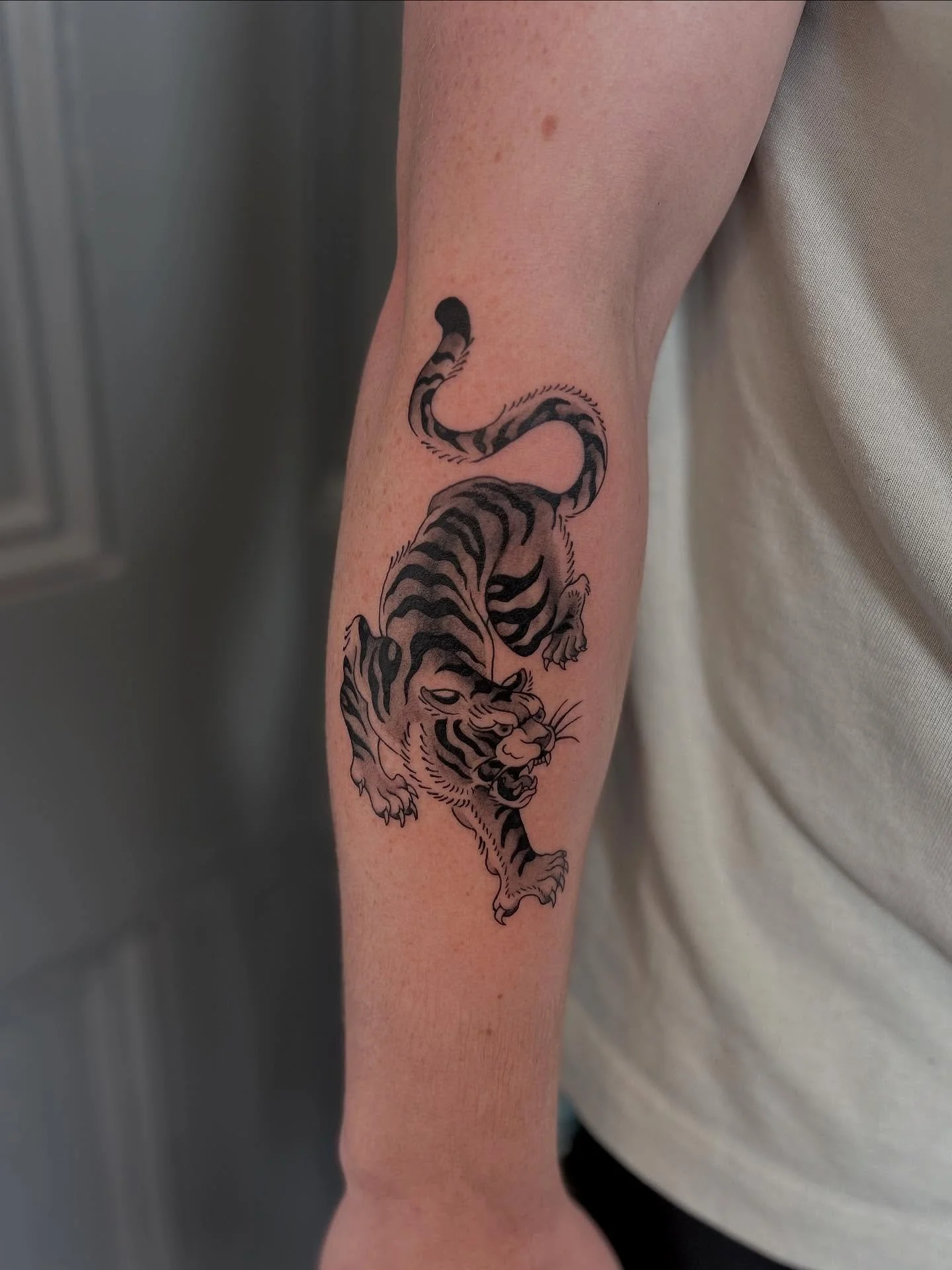 Thank you Kane, this was a load of fun!
For bookings/enquiries send me a DM or email: s.amaterstein@gmail.com

.
.
.
.
.
#amatersteinart #tanukitattoo #tanukitattoomelbourne #tigertattoo #tigertattoos #hawthorn #melbournetattoo #tattoomelbourne
