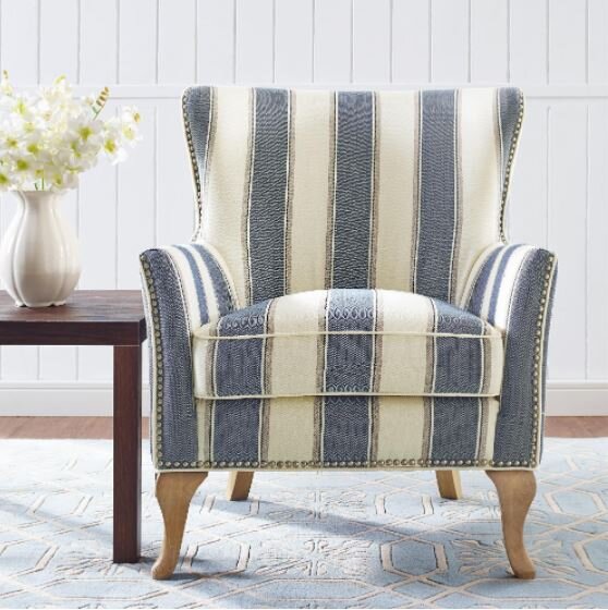 Blue Striped chair.JPG