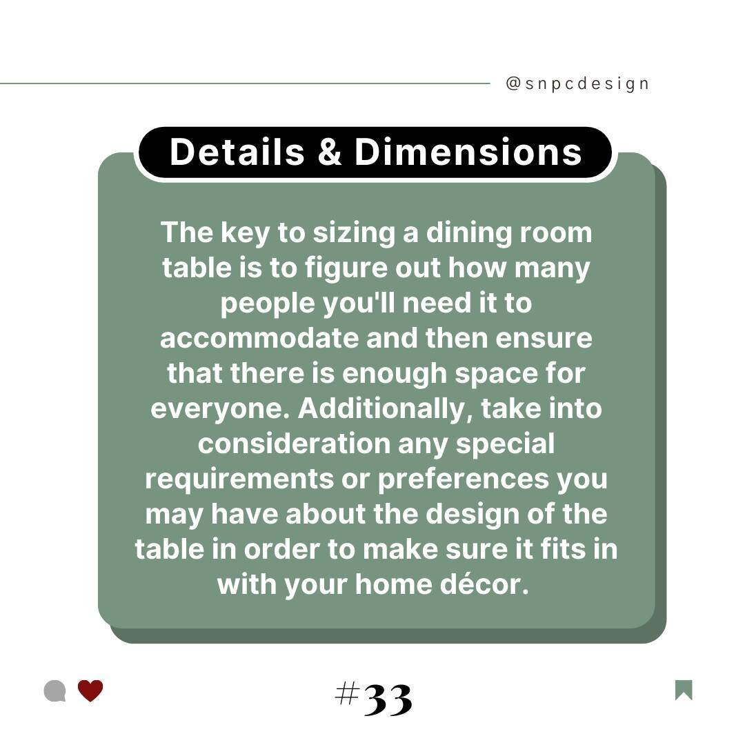 Thinking of replacing your dining room table? If so, then you have already figured out that there are a lot of important decisions that need to be made. From figuring out how many people you need to accommodate to considering any special requirements