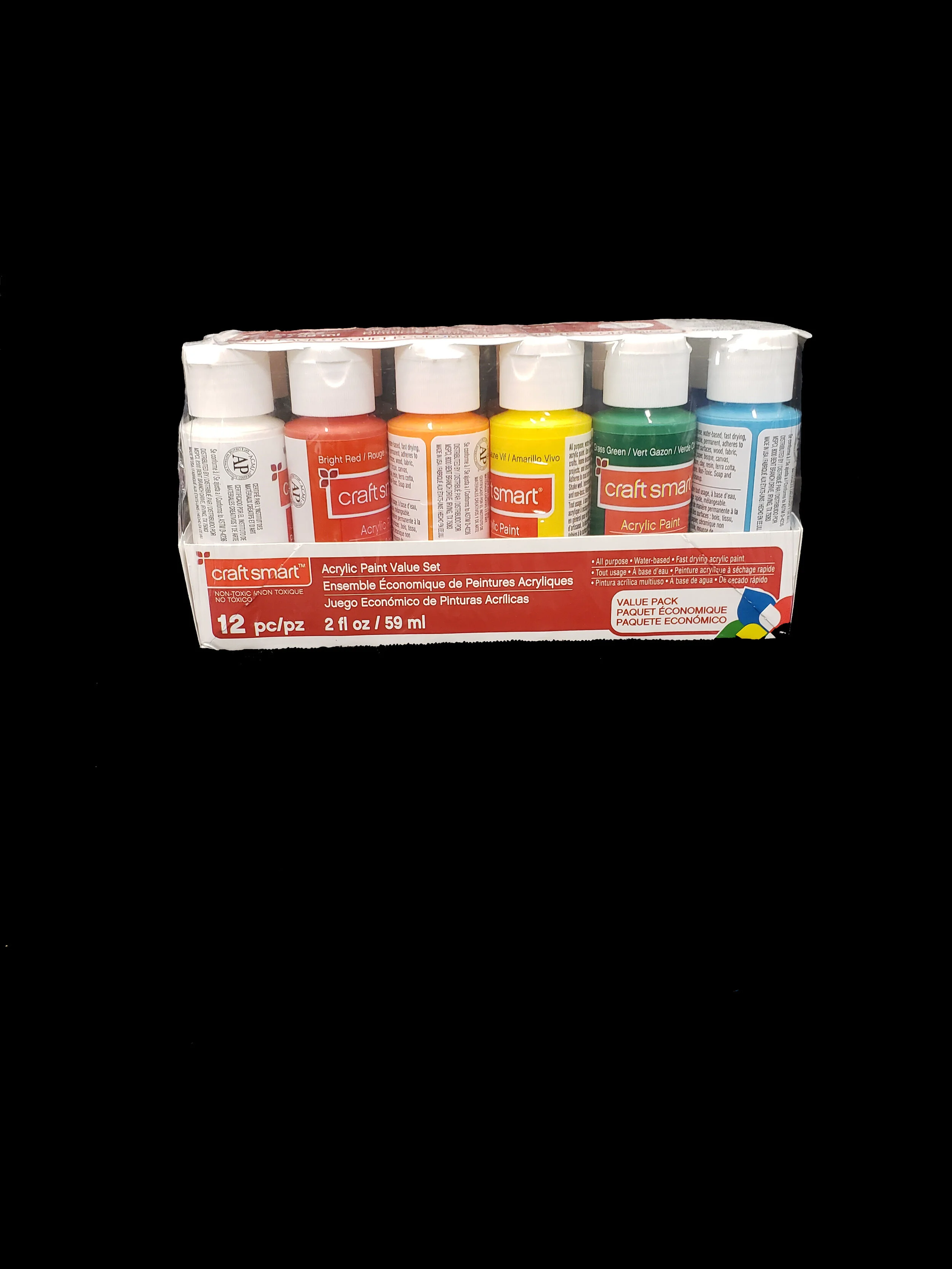 CraftSmart 12 pcs Acrylic Paint Pack