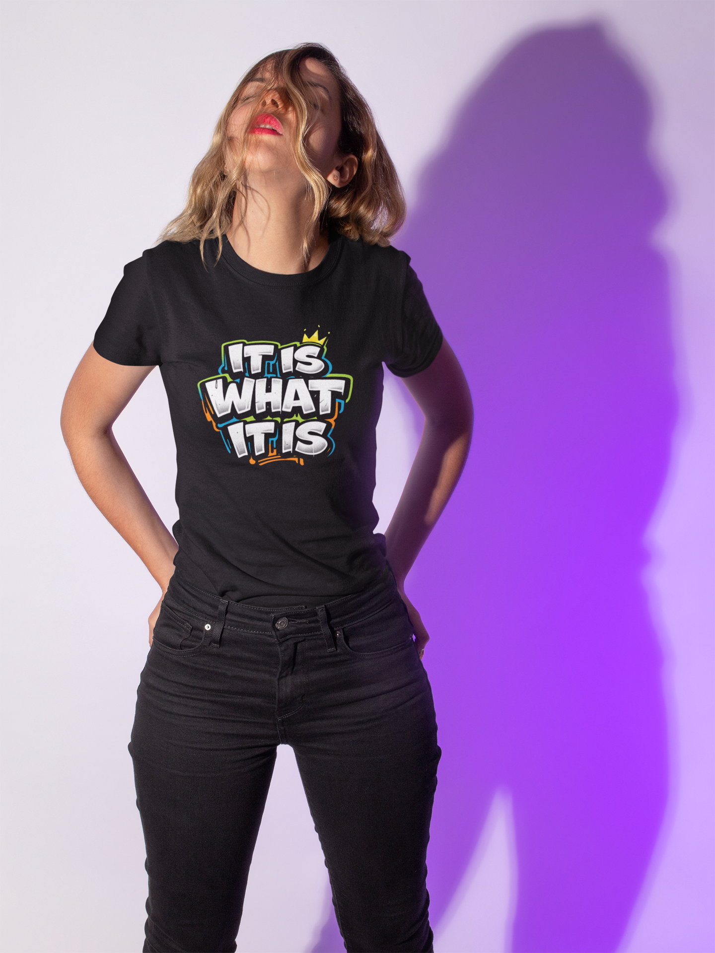 IT IS WHAT IT IS Unisex classic tee