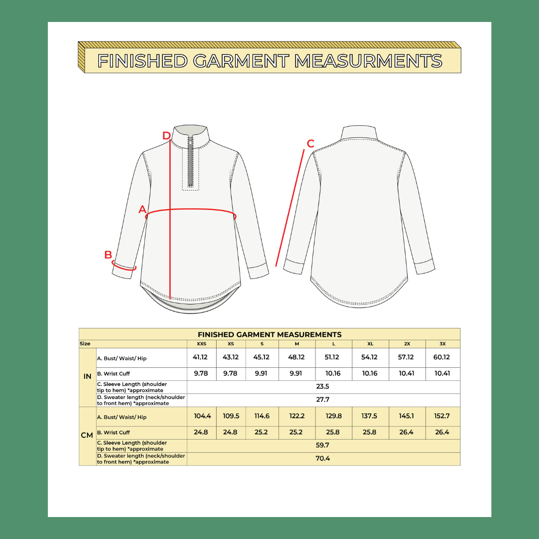 Turtle Sweater PDF Sewing Pattern — LYDIA NAOMI