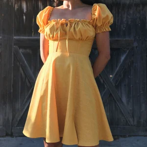 Dream Frock - Milkmaid PDF Sewing Pattern  LYDIA NAOMI