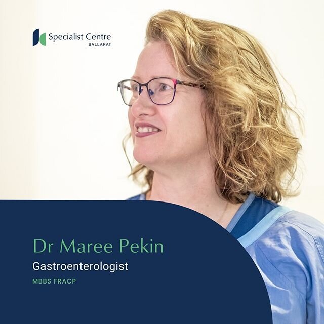 Dr Maree Pekin is a Gastroenterologist and one of the founding members of the Specialist Centre Ballarat. .
.
.
.
.
.
#gastroenterologist #ballarat #inflammatoryboweldisease #ibd #ibs #colonoscopy #gastroscopy #polyp #bowelcancerscreening #gastroente