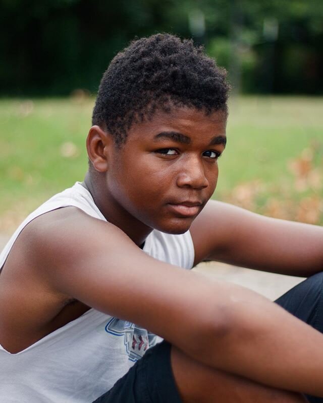 I took this on a hot day in the middle of July. We were both just sitting in the house bored sooo I dragged him outside for a little photoshoot, right in Grandpa&rsquo;s front yard #cousinbonding