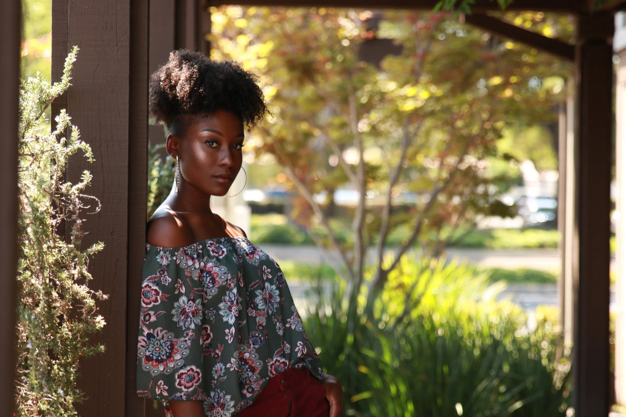 San Francisco Bay Area Senior Park Photoshoot