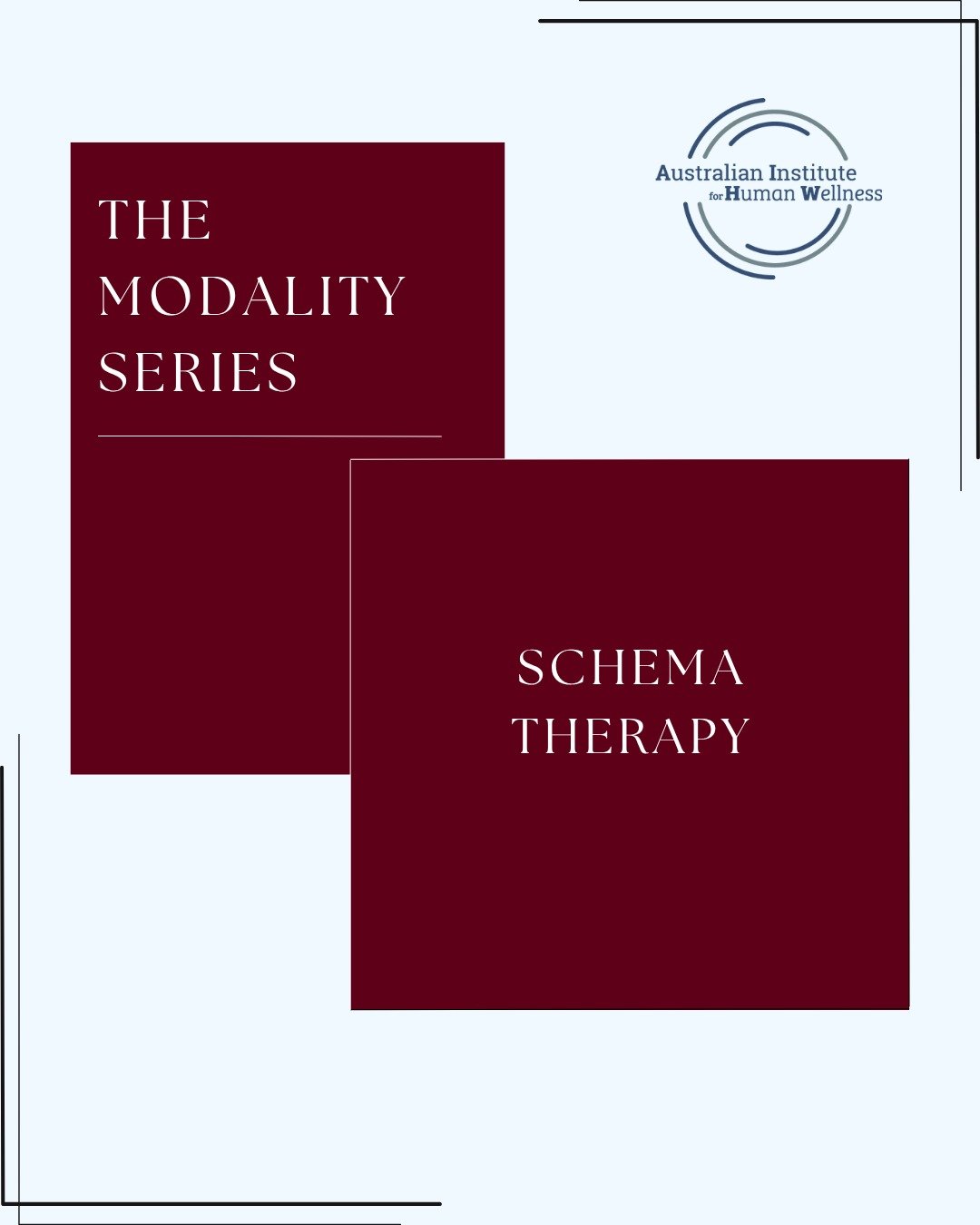 Schema Therapy is a popular technique used to support individuals in understanding their core beliefs and the way they see the world.

Want to look into Schema? Call us on 02 9553 1842 or email us at info@ausihw.com.au to book in now.

#therapy #psyc