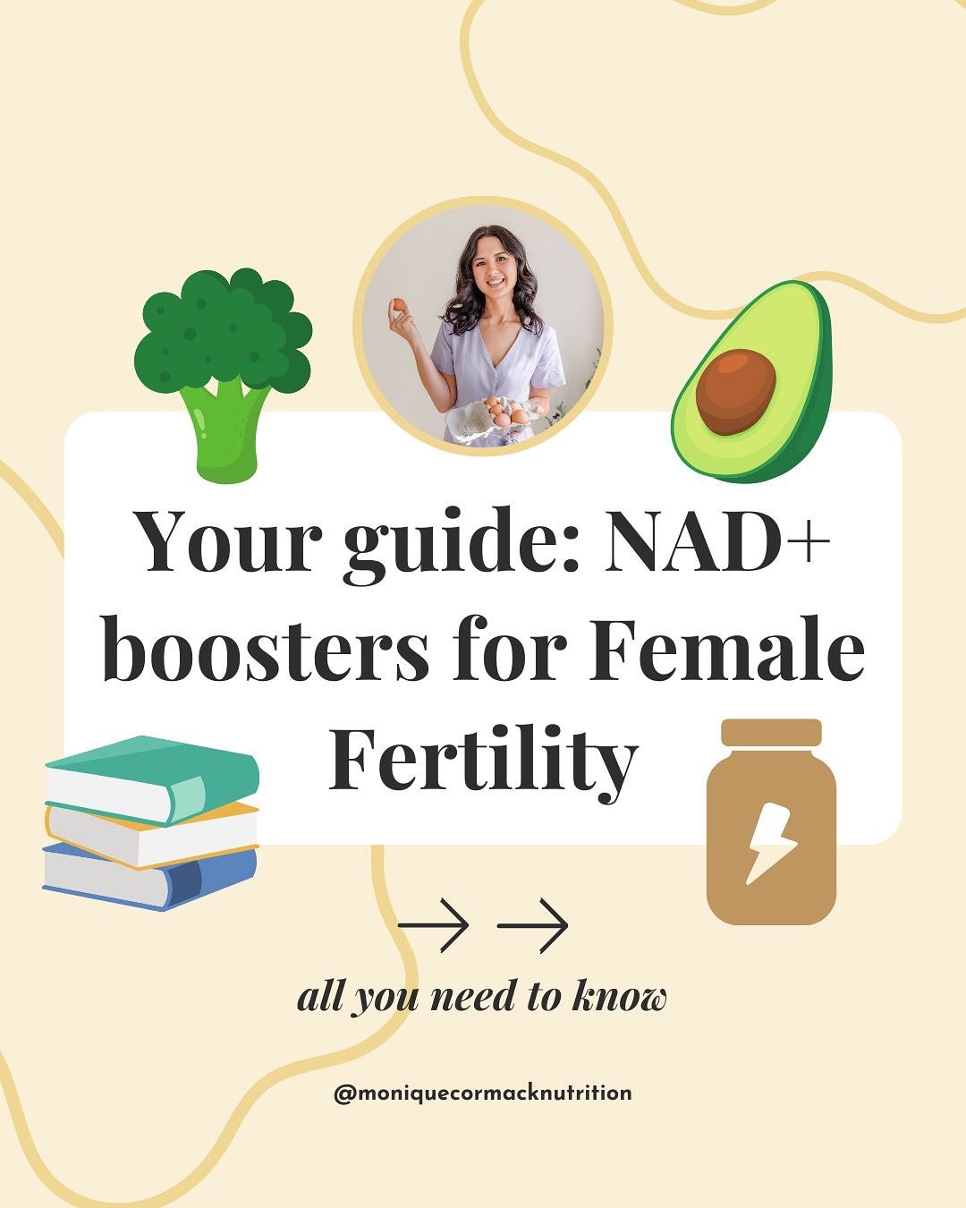 NAD+ and female fertility - what you should know ⬇️ 

While there&rsquo;s no magic time machine, there is some exciting research emerging around NAD+ - a molecule that plays a key role in how our cells (including our eggs) age and function. ⏳

As we 