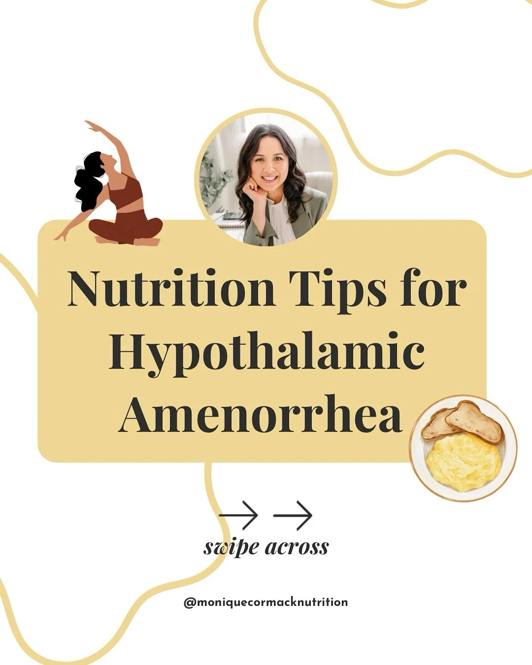 Trying to recover your period after a diagnosis of Hypothalamic Amenorrhea (HA)? 🩸⁣
⁣
It can feel confusing, overwhelming and honestly, frustrating (especially if you&rsquo;re trying to conceive). But here&rsquo;s the truth: recovery is possible, an