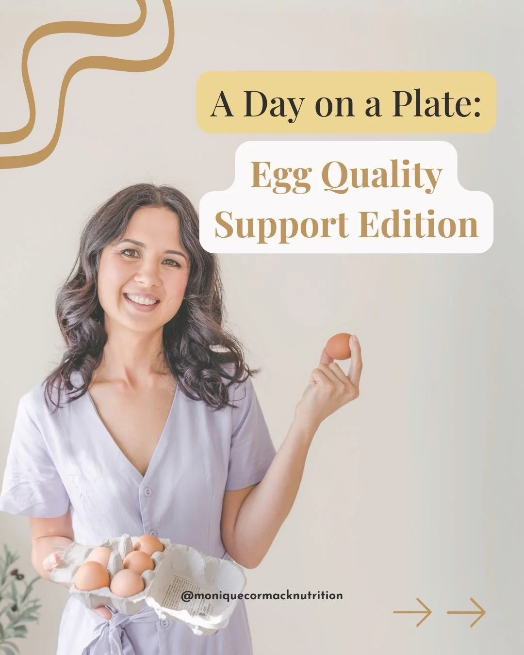 ✨ A Day on a Plate to Support Egg Quality ⁣
⁣
Egg quality plays a very important role in fertility. While some factors that influence egg quality cannot be changed, there are things we can influence. Nutrition is one of them.⁣
⁣
It takes around 3 to 