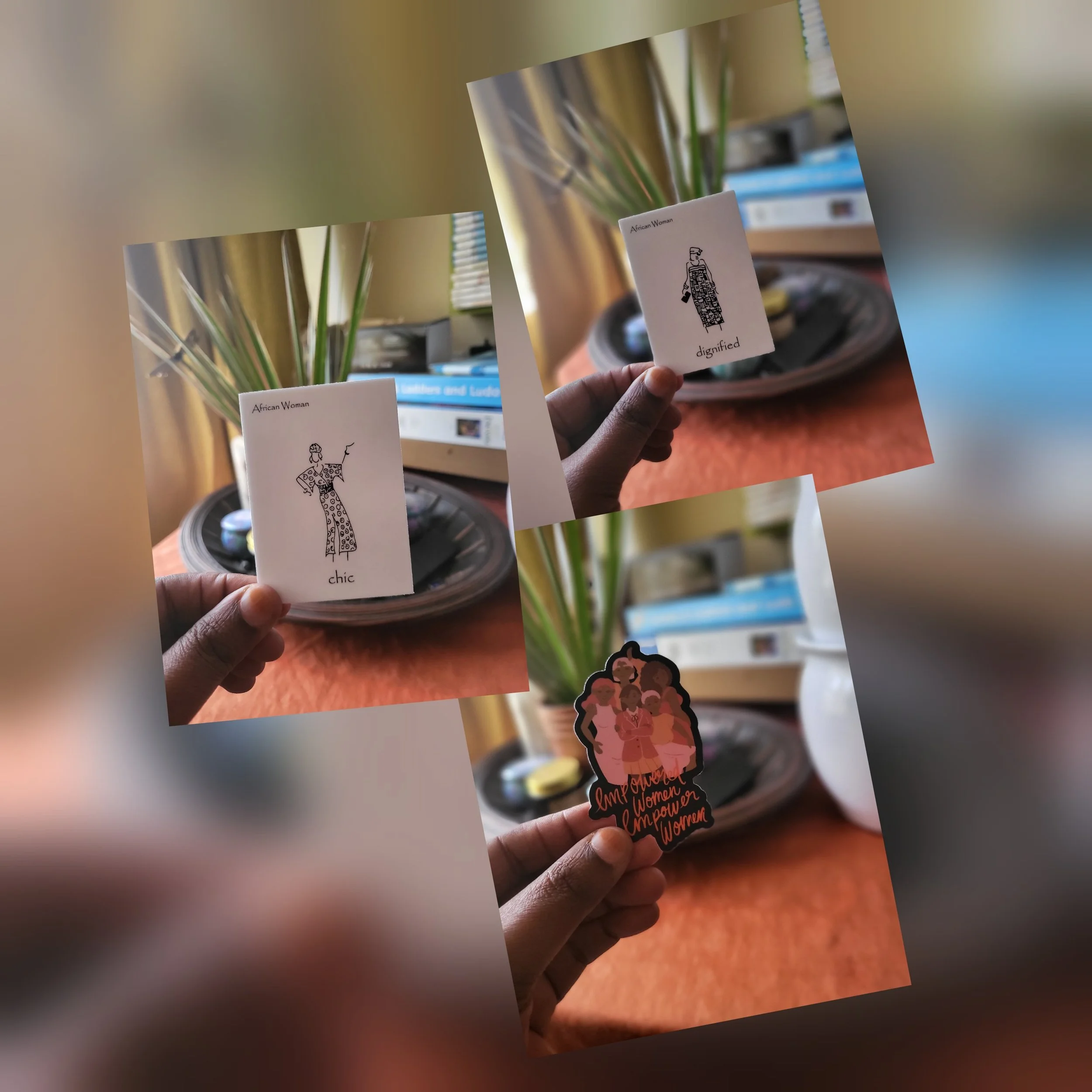 Empowered Elegance Sticker Pack(Pack of 6)