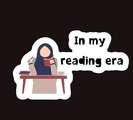 Muslimah in My Reading Era Sticker