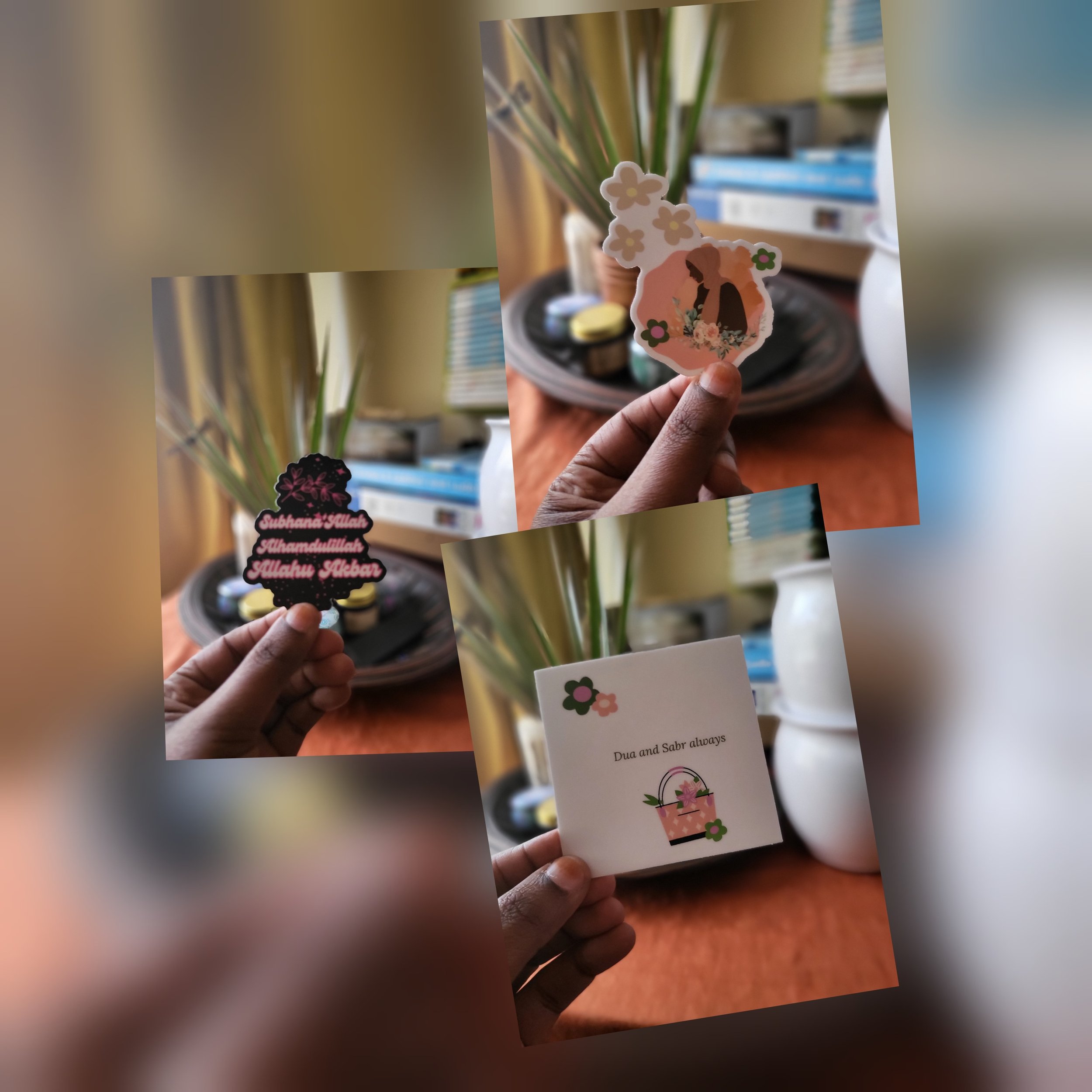 Inspirational Islamic Sticker Pack(Pack of 6)