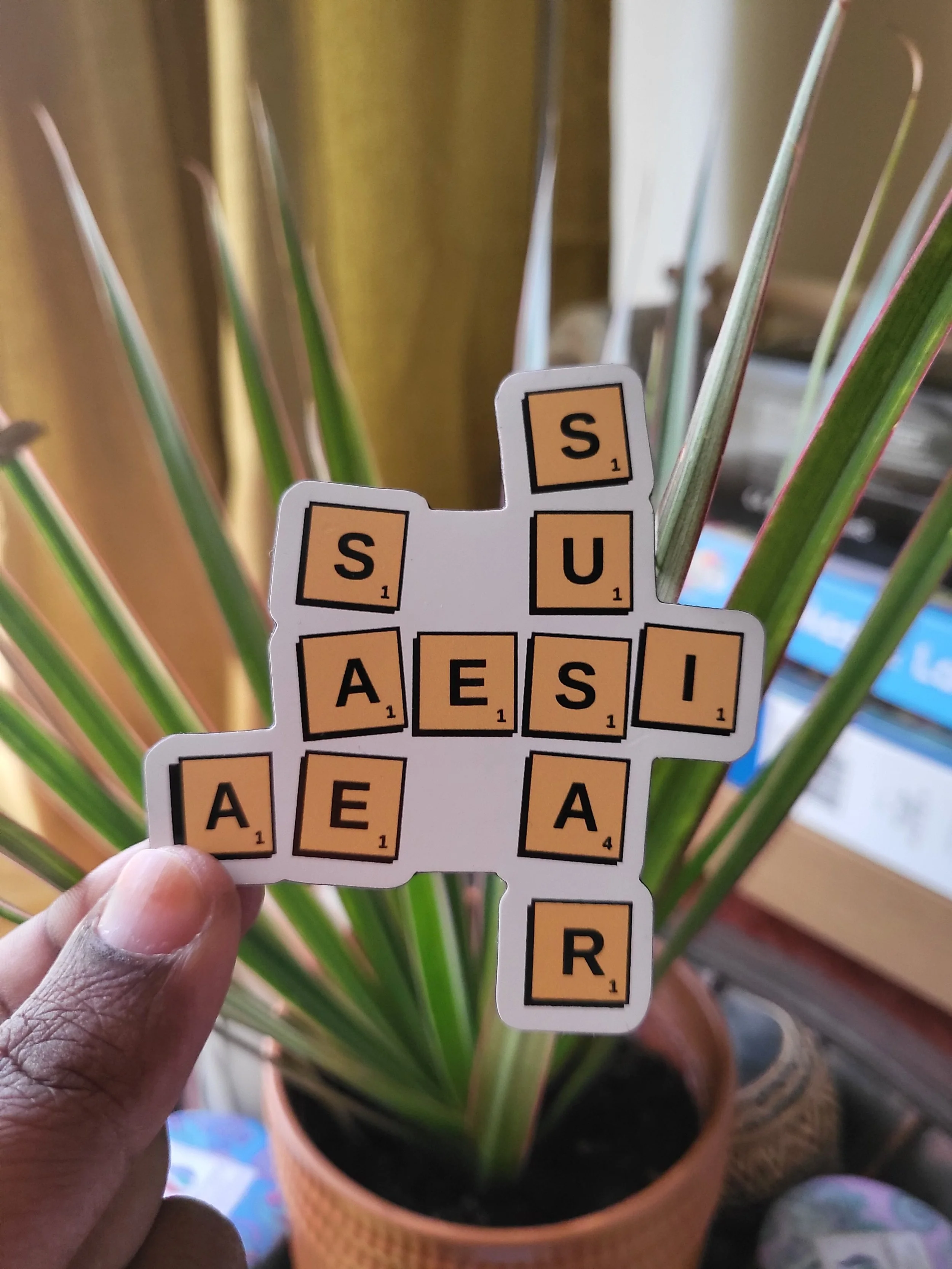 Research Scrabble Magnet