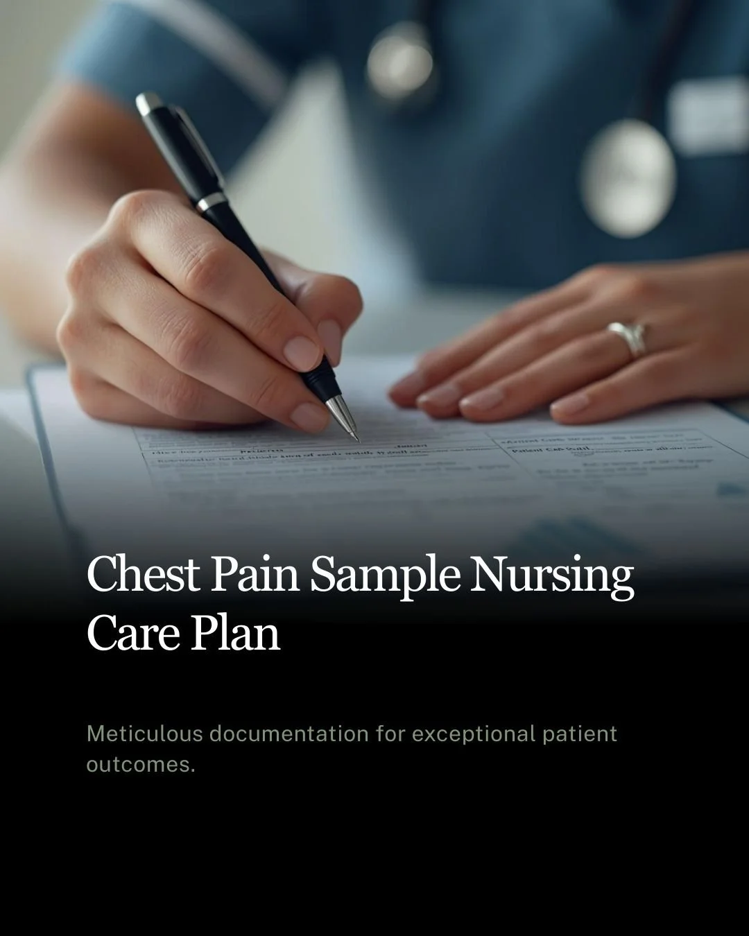 Chest Pain Sample Nursing Care Plan.