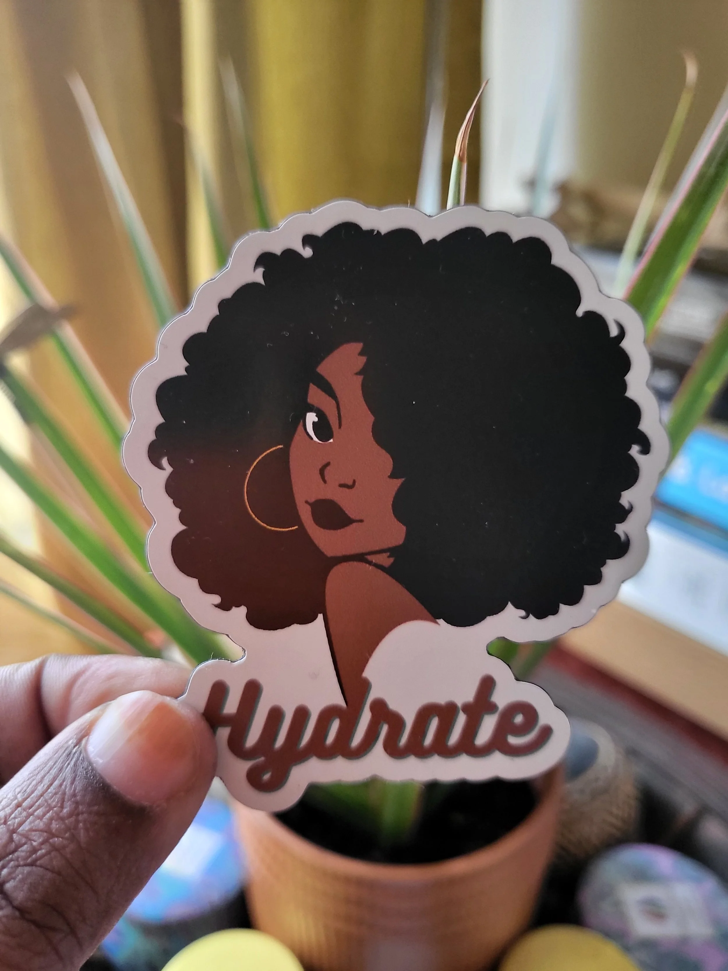 Hydrate Afro-Gal Magnet