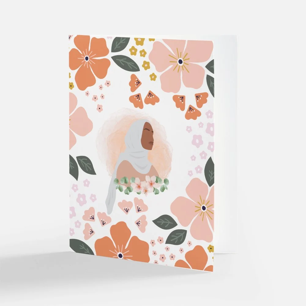 Muslimah Inspired Greeting Cards - Set of 3