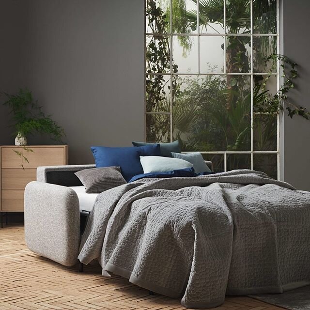 Stay home and stay cozy: our Fluffy sofabed has lovely rounded edges, a contemporary look and is just as inviting to sit on as it is to sleep on. Designed for @boliacom. #hertelklarhoefer #berlinteam #nooneliveslikeyou #boliacom