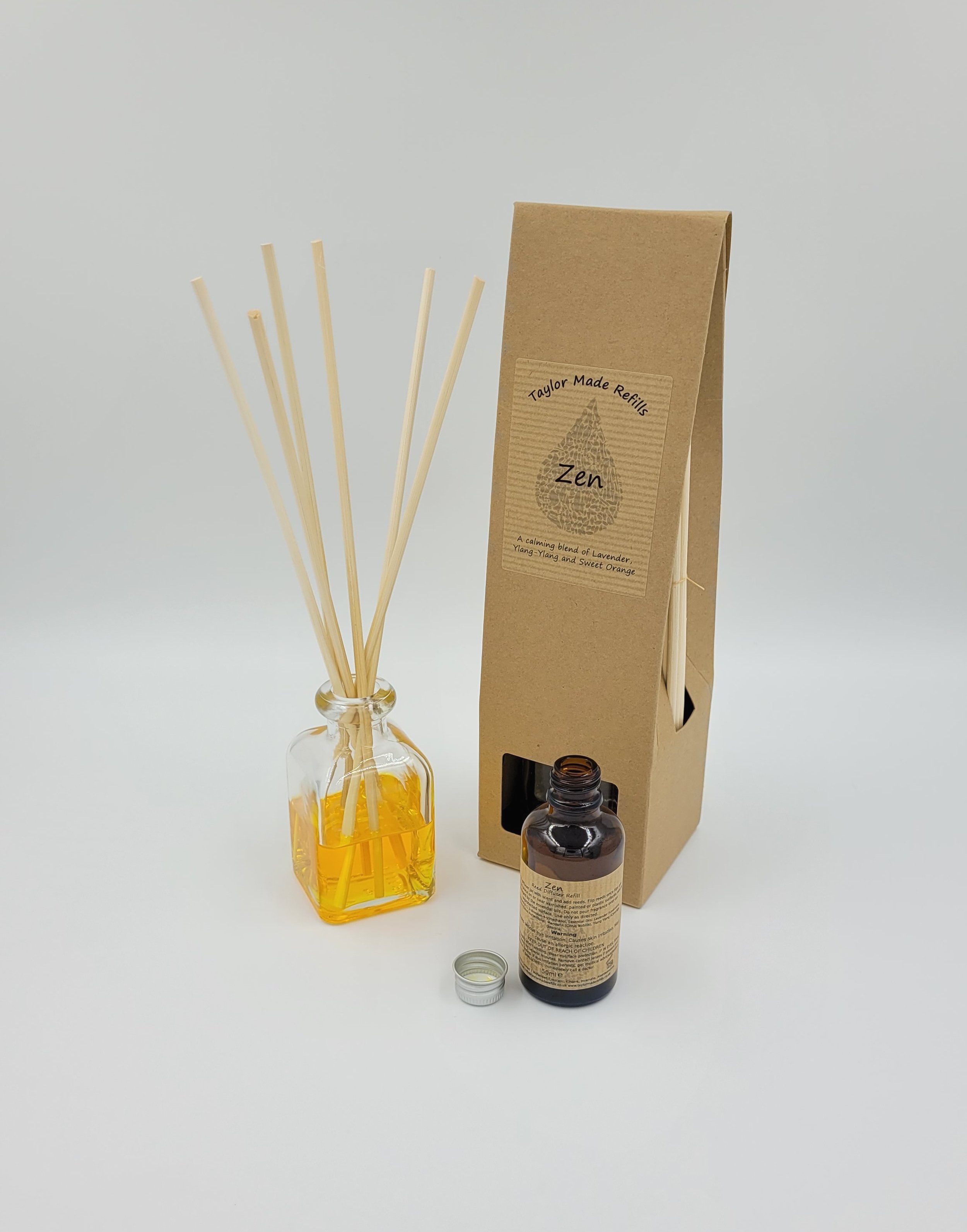 Reed Diffuser Natural Plastic Free Refillable