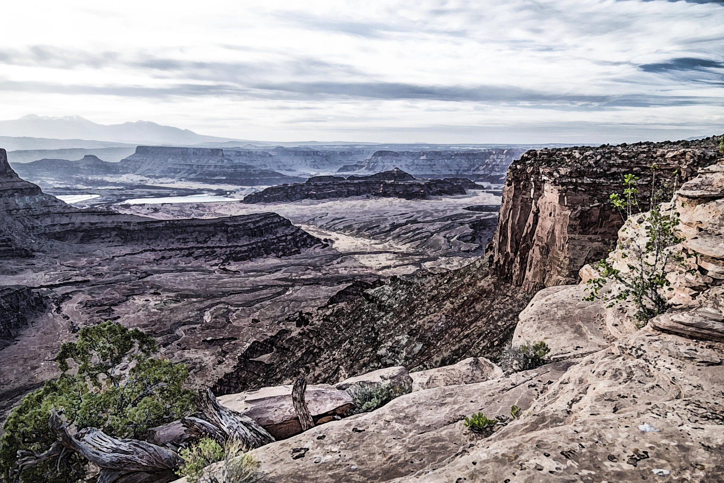 canyon overlook - dead horse point state park 