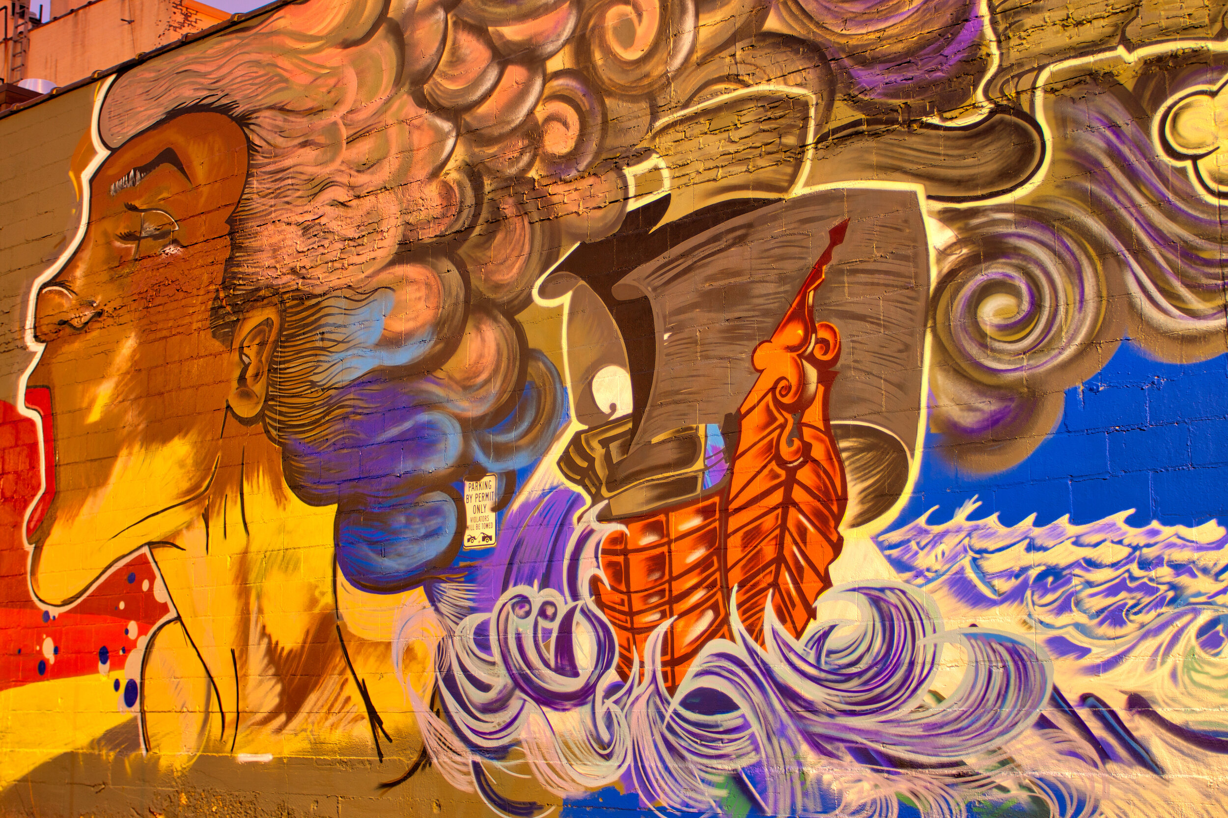 Mura, Mural on the Wall - Ann Arbor Michigan