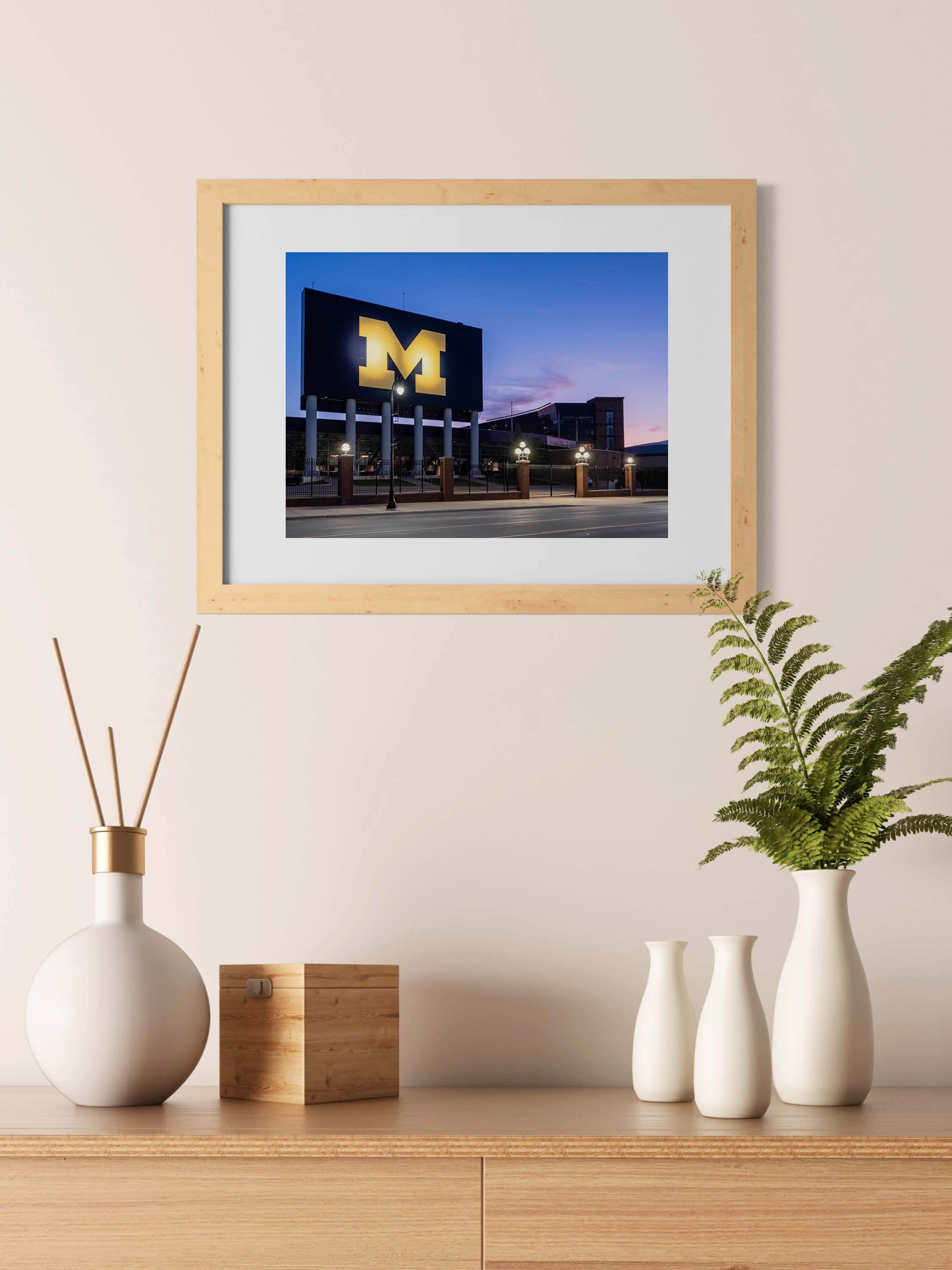 Block M and Clouds Wall Frame.jpg