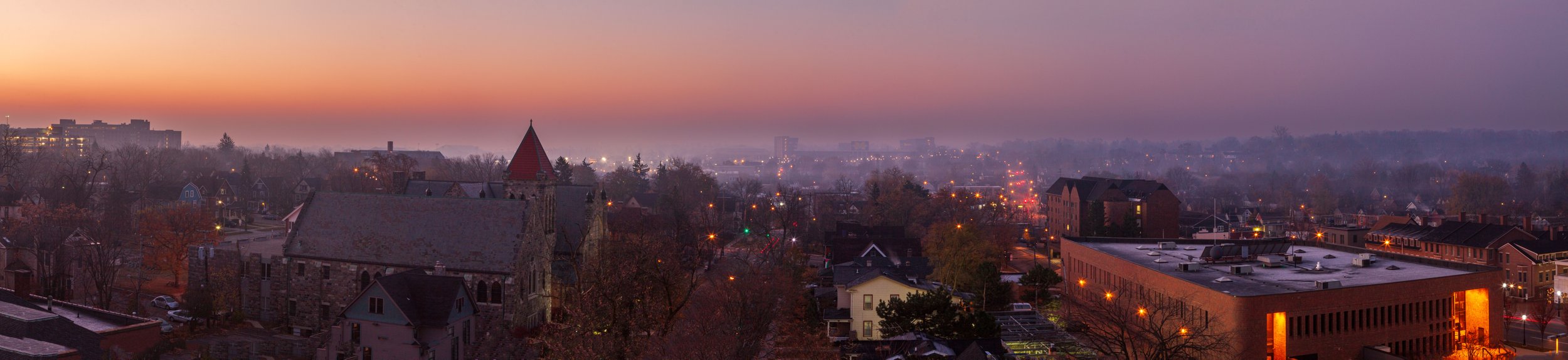 Sunrise Skyline - Ann Arbor, Michigan