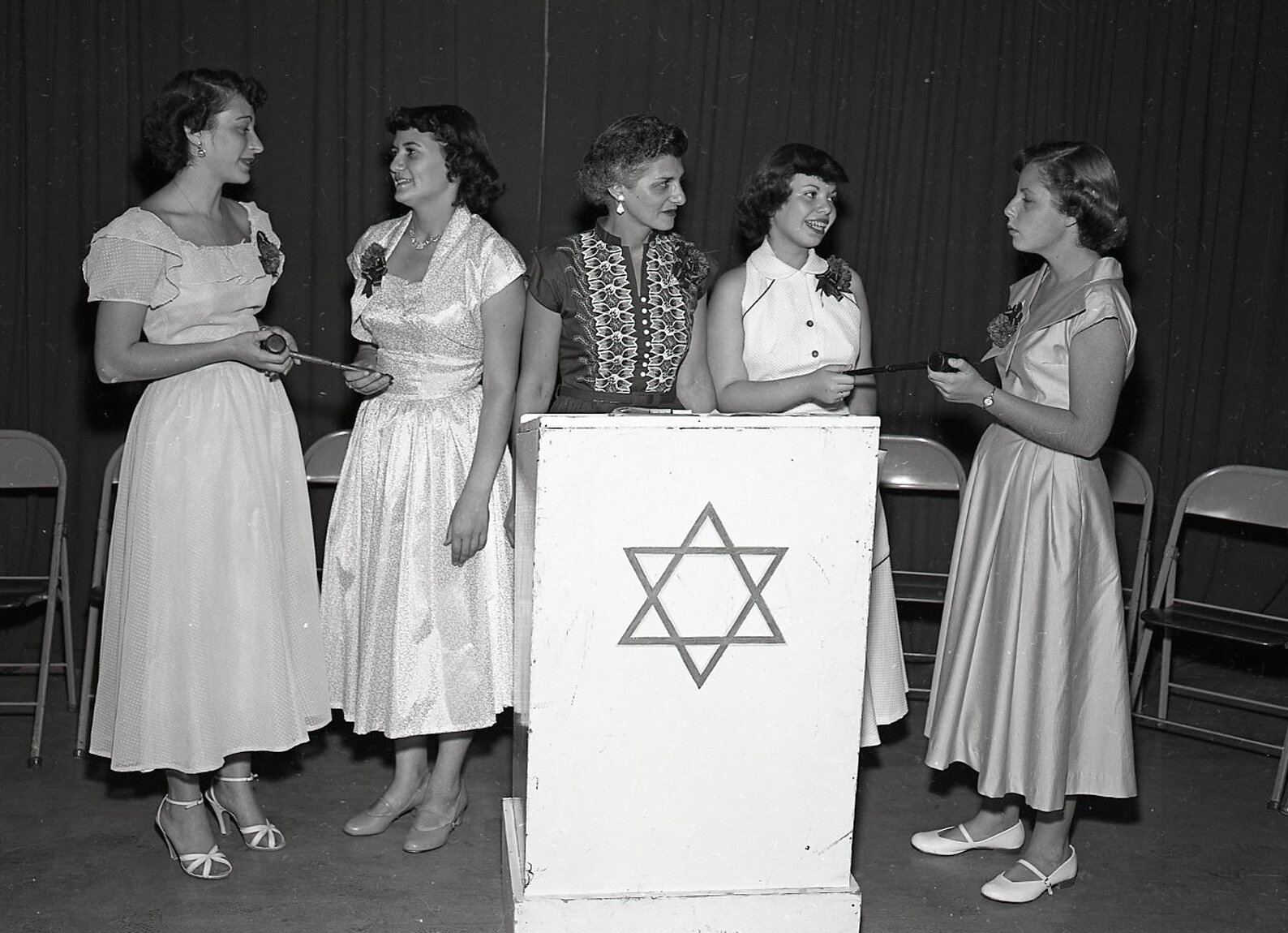 Installation of BBG at Beth El Congregation in 1952