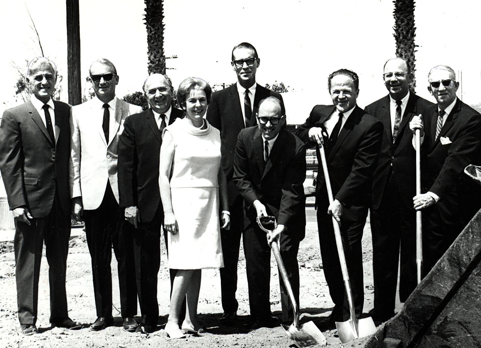  In 1966, construction began on a new wing for Temple Beth Israel. The two-story addition was designed to house the library, museum, and classrooms.