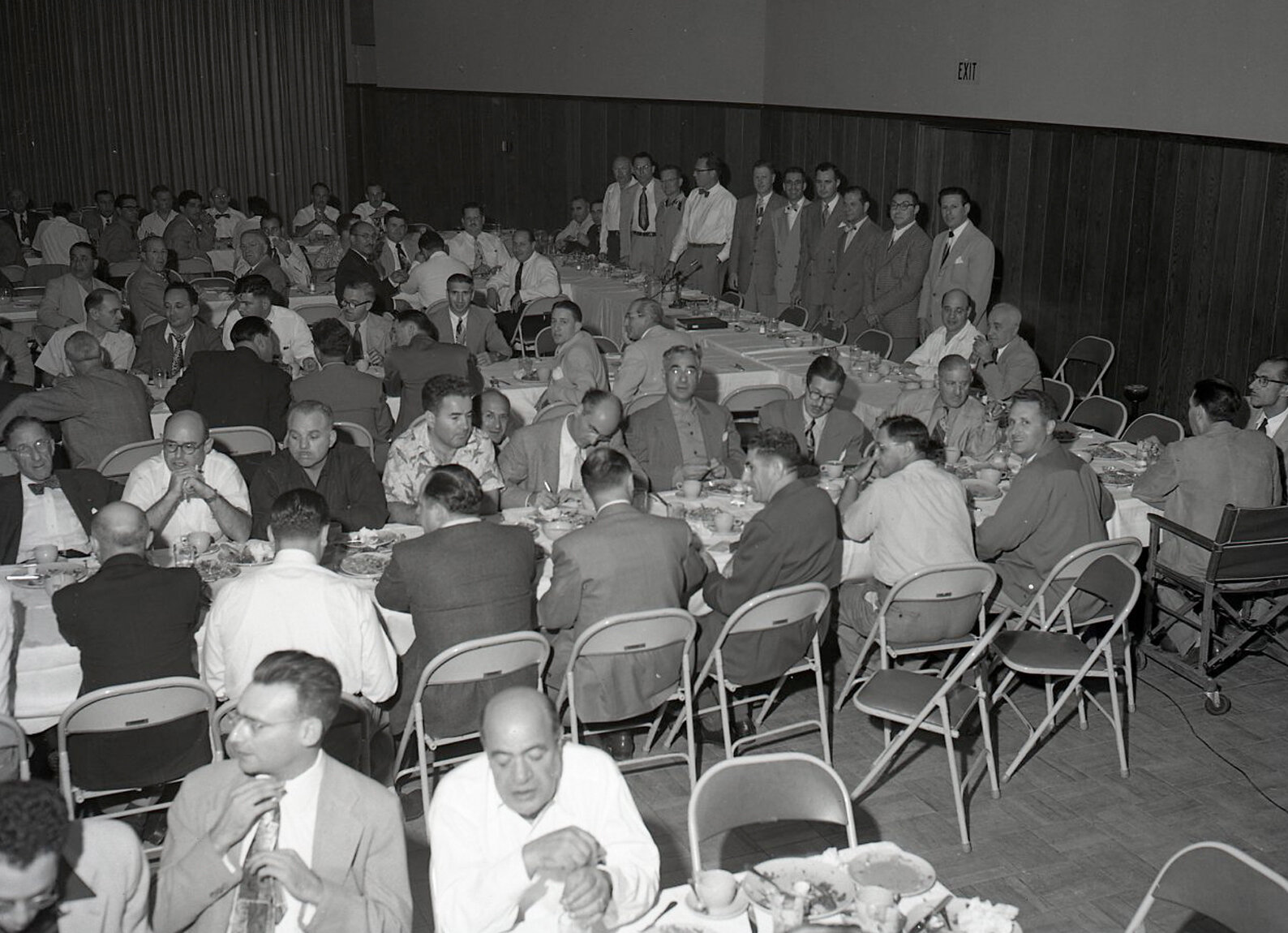 Temple Beth Israel Men's Club dinner ca 1950