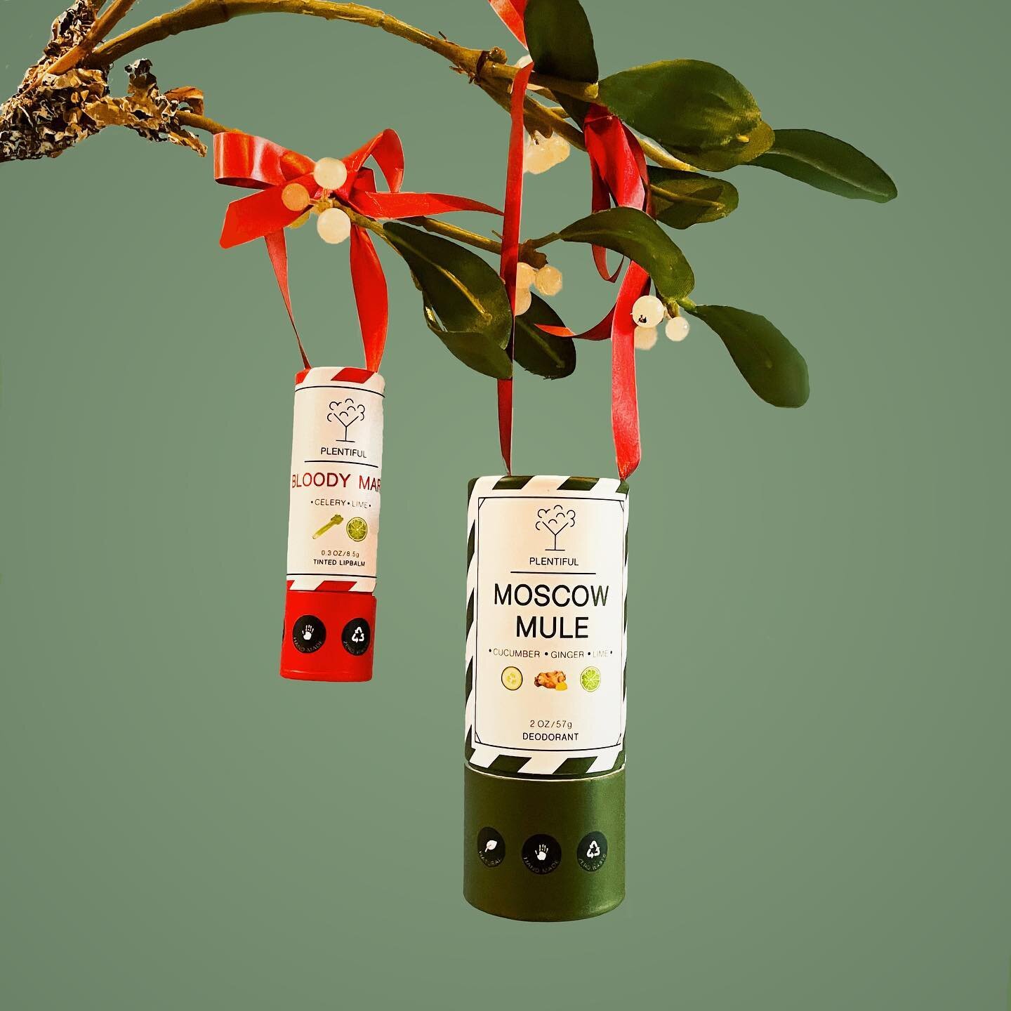 🎄 Natural and waste free Christmas gift 🎁🌿

 #zerowaste #sustainability #deodorant #lipbalm #biodegradable #natural #handmade #plentifulproducts #deo #plant #goodforplanet #planet #health #cosmetics #product  #pinacolada #moscowmule #mojito #natur