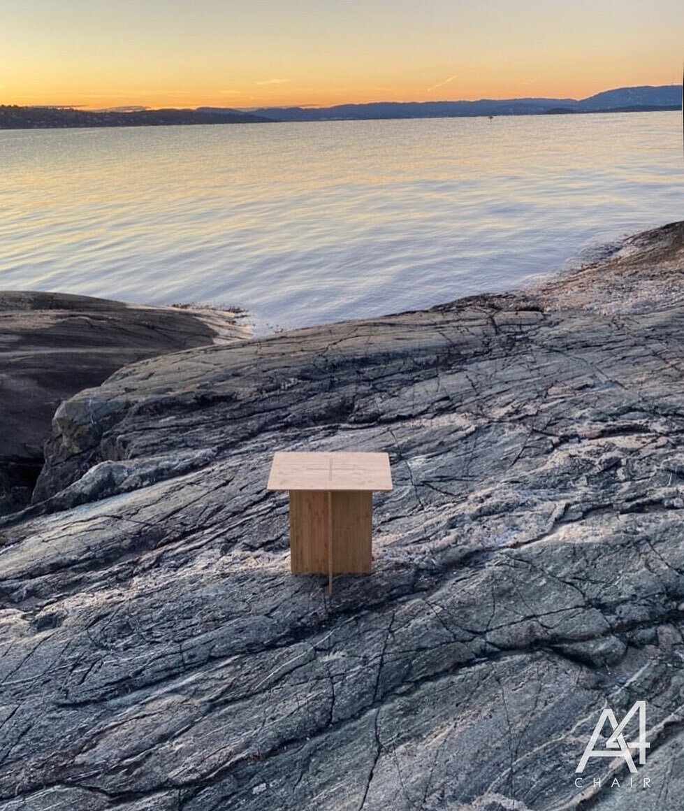 Sit down and enjoy the view. A4 Chair travels with you🌅

#product #design #productdesign #produkt #productdesigner #designer #a4chair #chair #smartdesign #bamboo #sustainable #sustainabledesign #noplastic #ecological #eco #kickstarter 
#work #break 