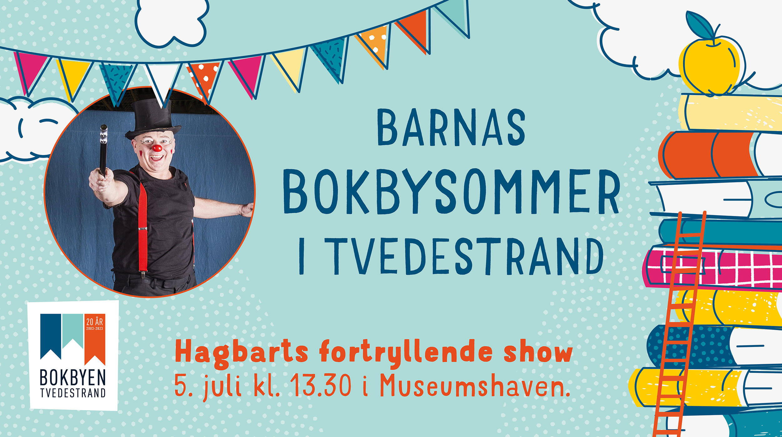 Barnas bokbysommer: Hagbarts fortryllende show